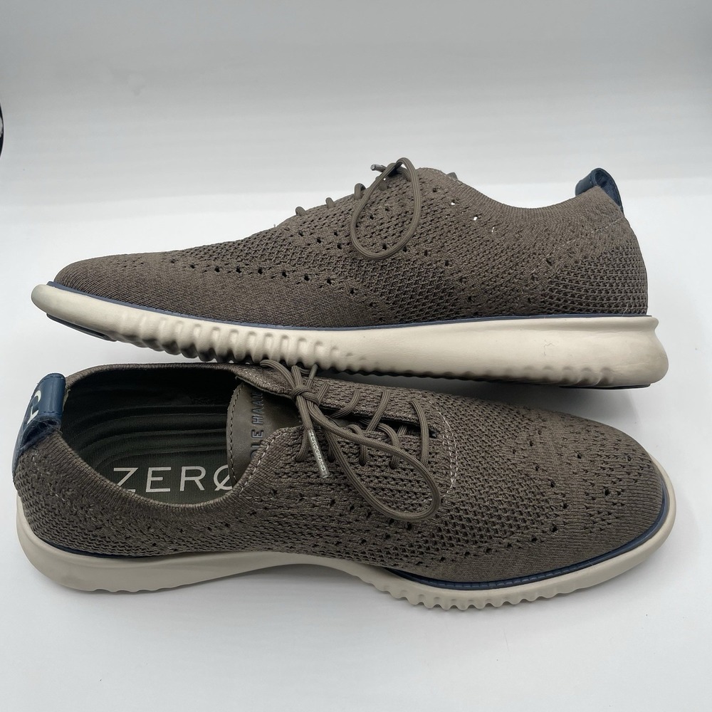 Cole Haan ZERØGRAND Men's 11 1/2 M Stitchlite Wingtip Oxford Shoes Sneakers